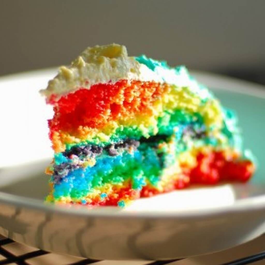 tie dye party snacks