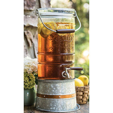 Rustic drink stand
