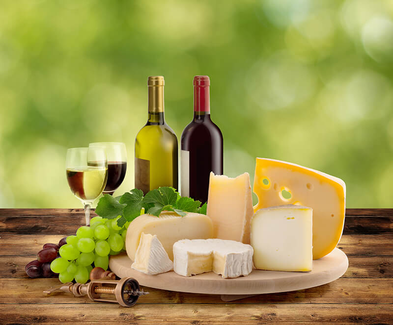 french style party - wine and cheese tasting
