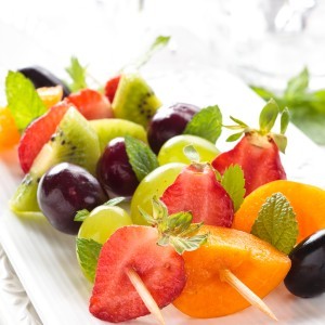 colorful snack partydessert fruit