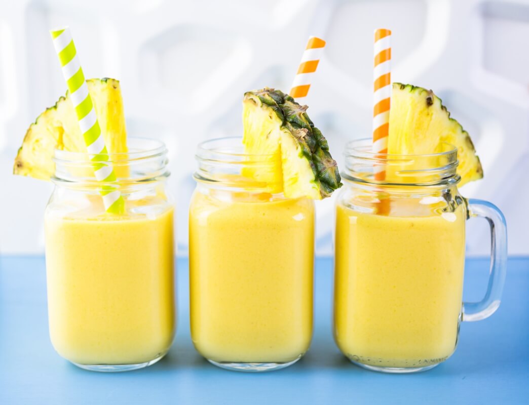 refreshing smoothies for our outdoor party