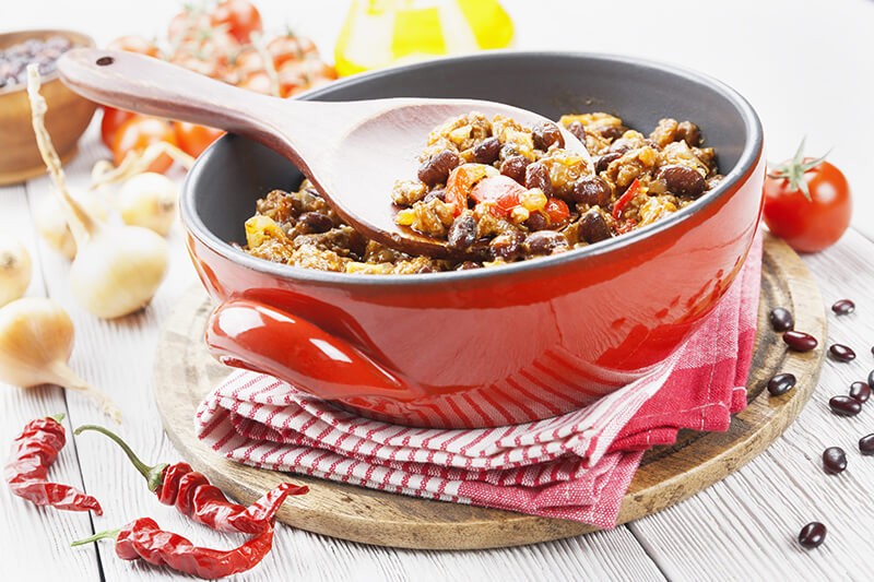 Chili con carne party meals
