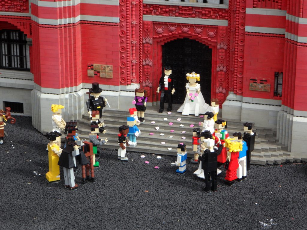 lego wedding theme