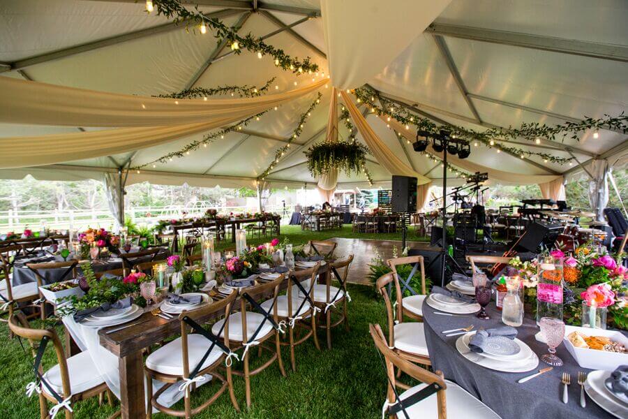 plan a great party, outdoor and indoor.