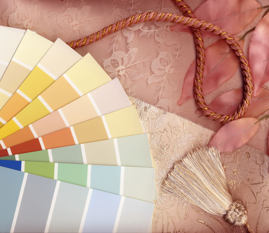 Creating a wedding color palette