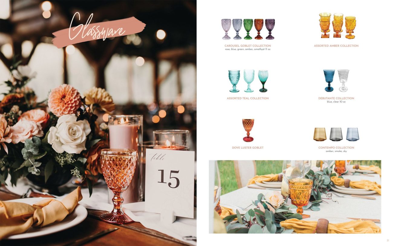 Summer Party Planning Look Book With Glassware