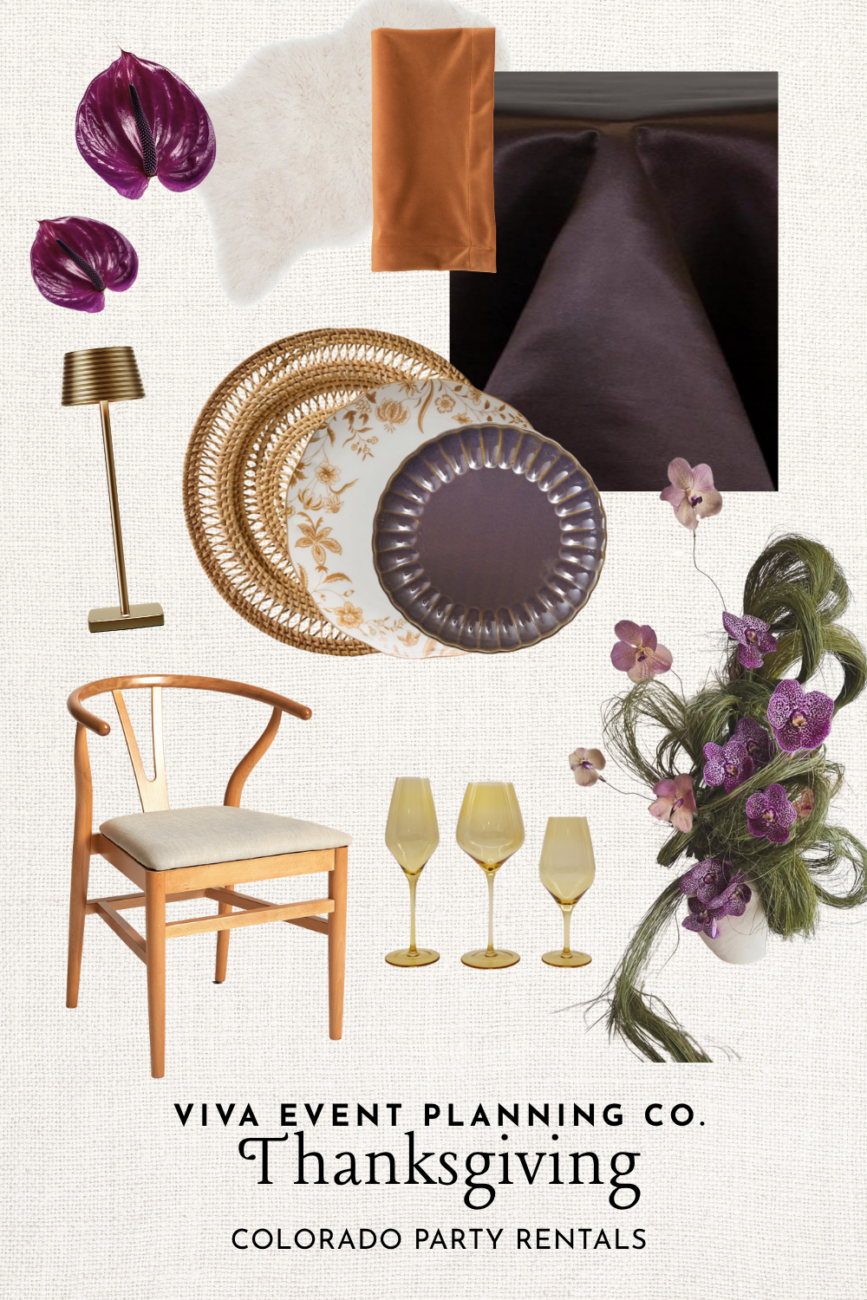 Viva Event Planning Thanksgiving tablescape